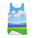 8-bit Oceanview Men's Tank