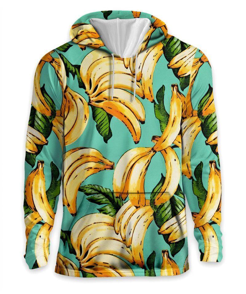Banana Pattern Hoodie