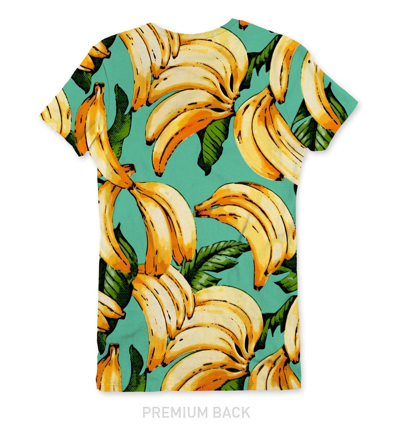 Banana Pattern Women's T-Shirt