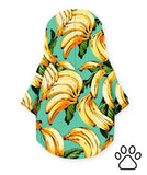 Banana Pattern Dog Hoodie