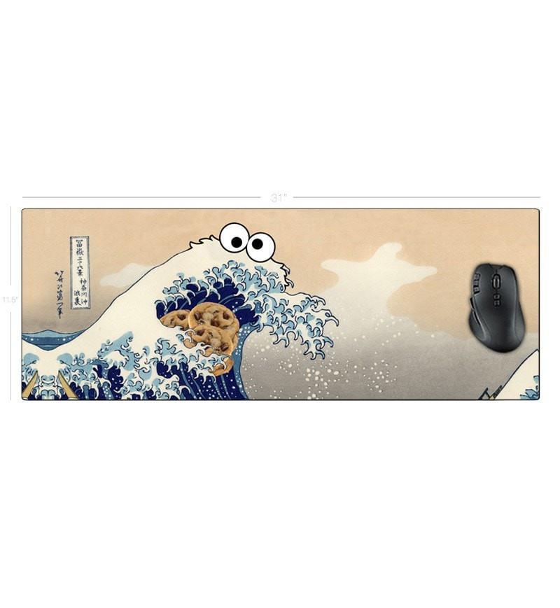 Cookie Wave Desk Mat