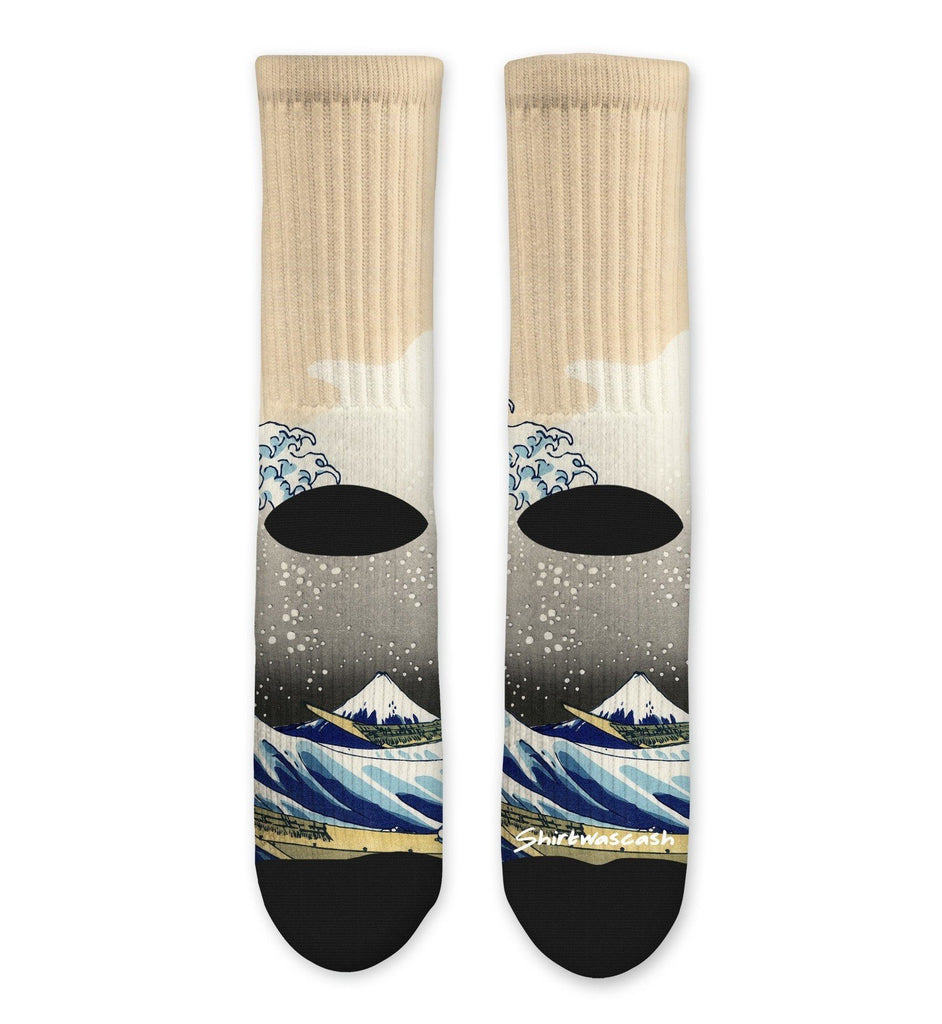 Cookie Wave Socks