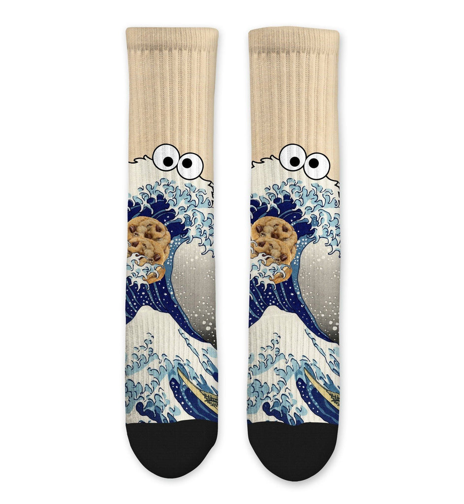 Cookie Wave Socks