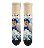Cookie Wave Socks
