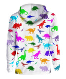 Dino Print Hoodie