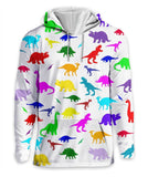 Dino Print Hoodie