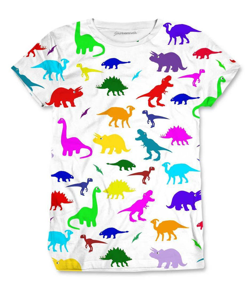 Dino Print Men's T-Shirt
