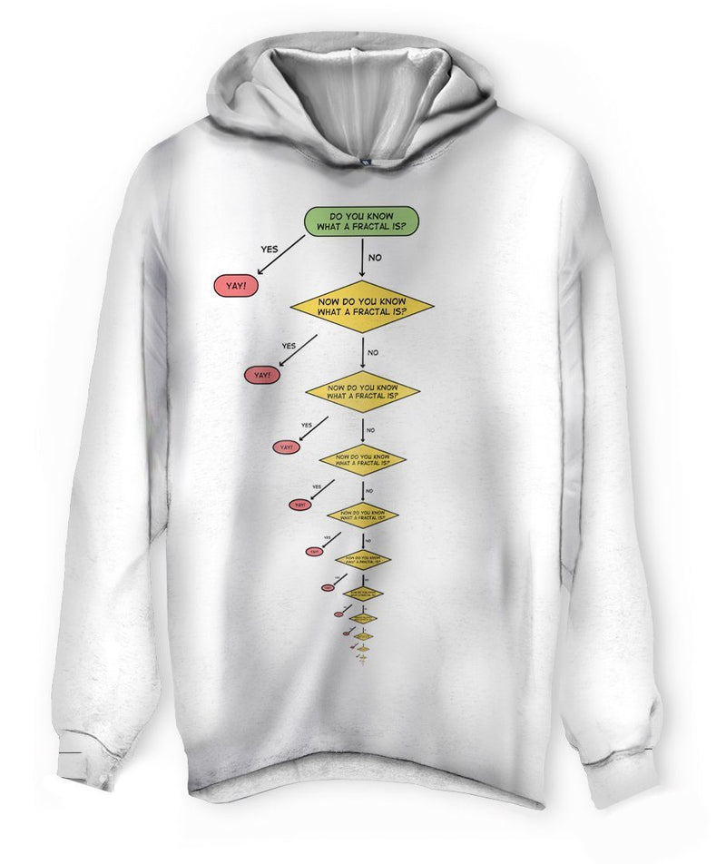 Fractals Lightweight Hoodie