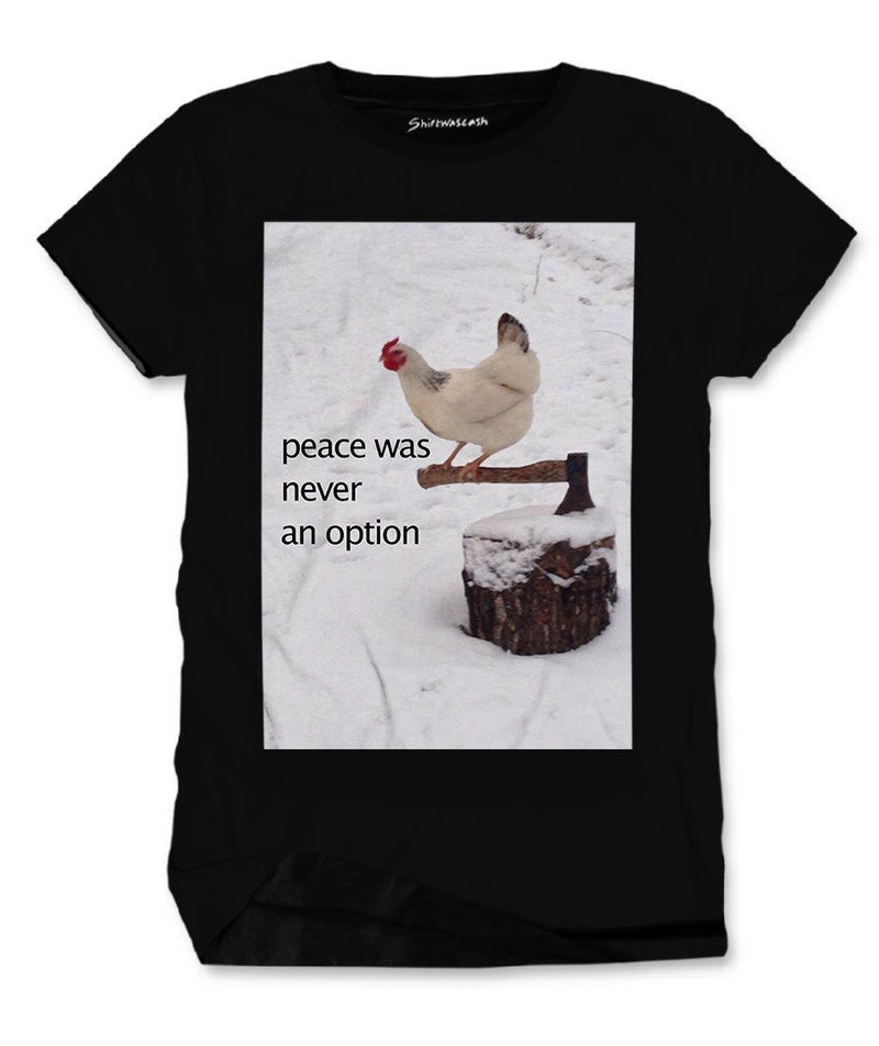 No Peace Men's Cotton T-Shirt