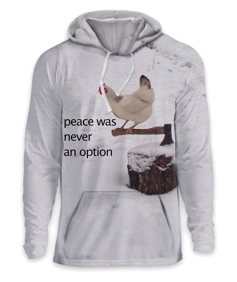 No Peace Hoodie