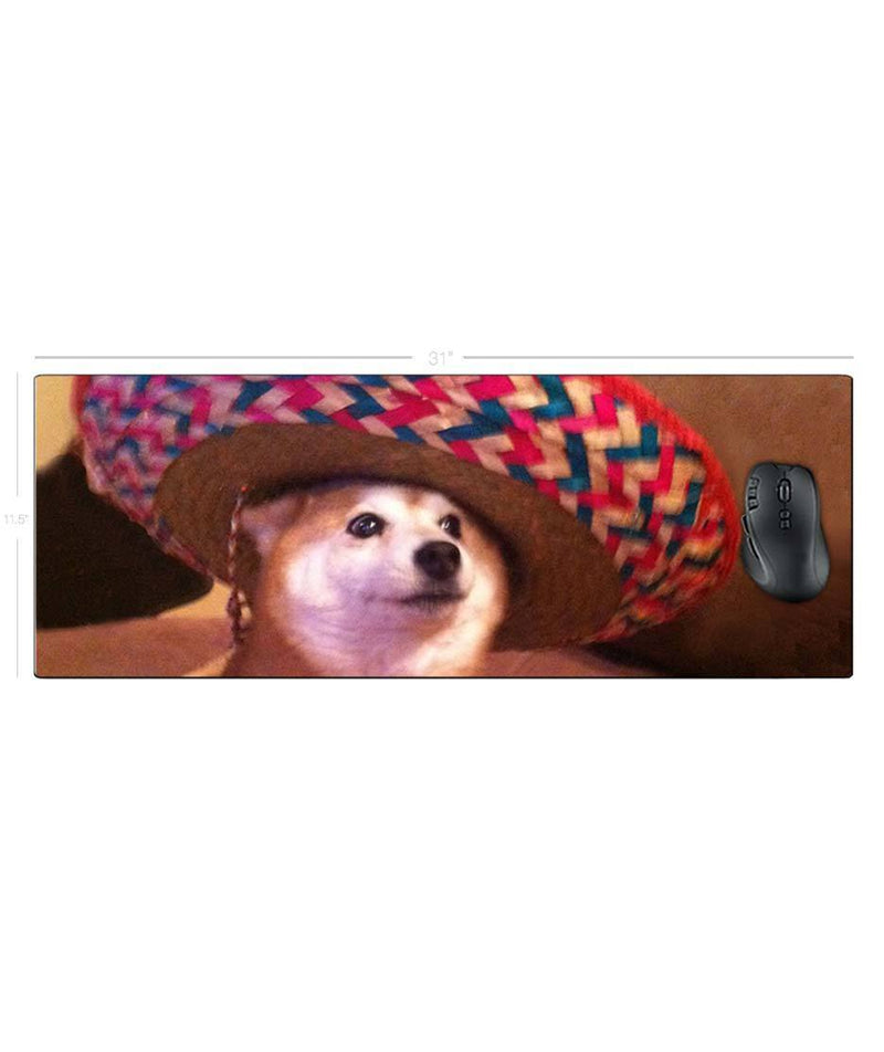 Sombrero Doge Desk Mat