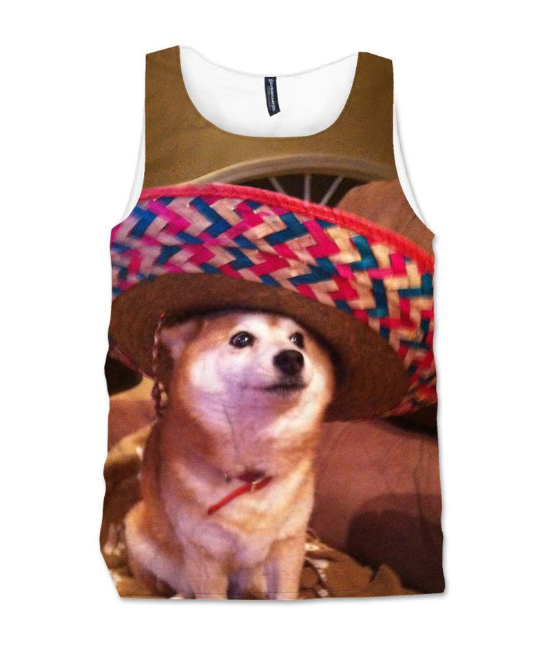 Sombrero Doge Men's Tank