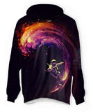 Space Wave Lightweight Hoodie