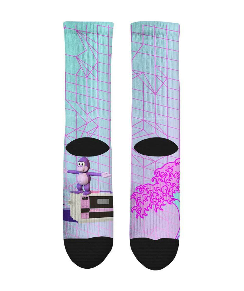 Vaporwave Cola Socks