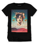 Vaporwave Goddess Men's Cotton T-Shirt