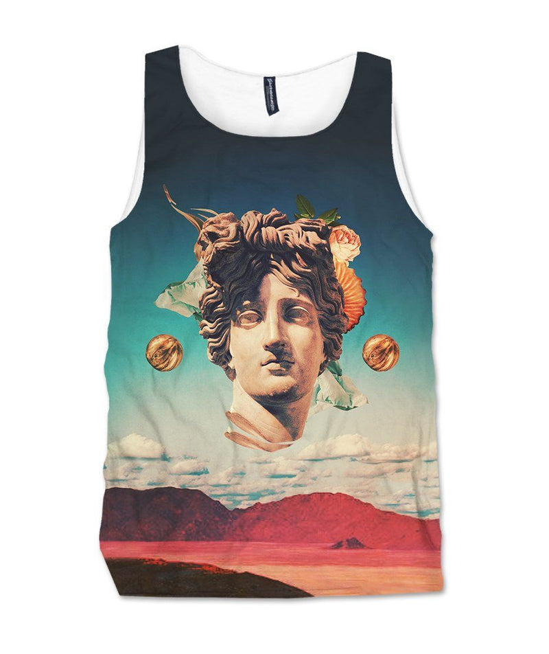Vaporwave Goddess Men's Tank