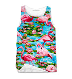 Flamingo Paradise Men's Tank