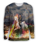 Rainbow Unicorn Kim Jong Un Sweatshirt