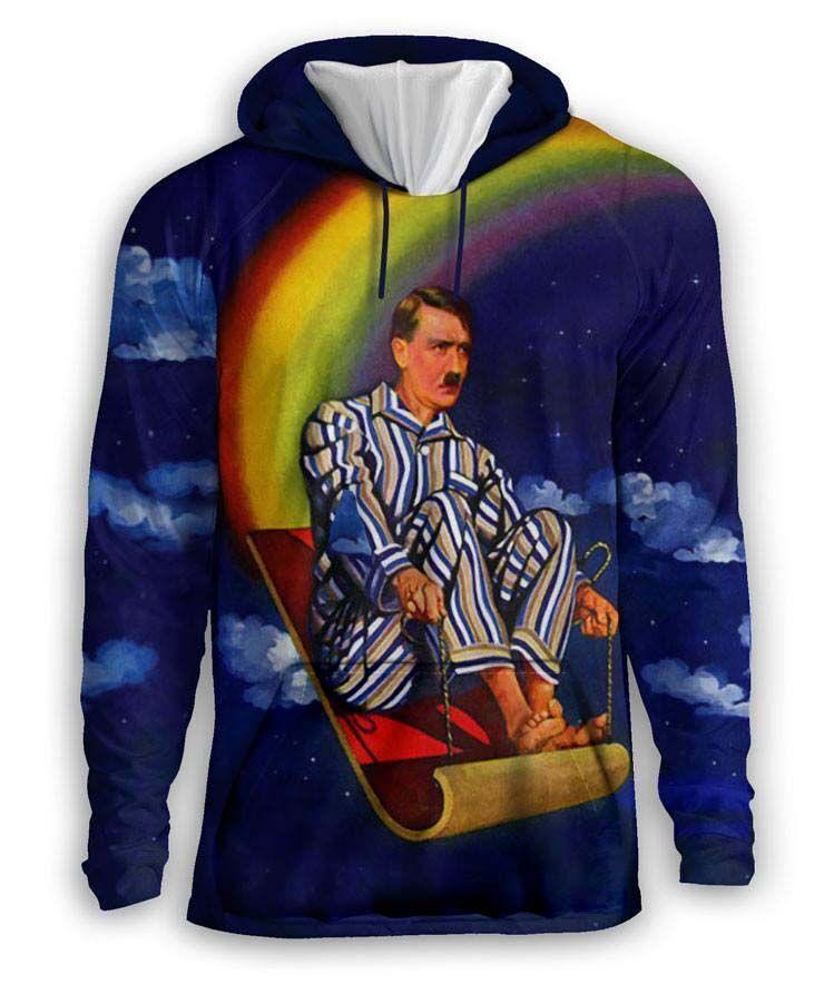 Rainbow Hitler Hoodie