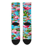 Flamingo Paradise Socks