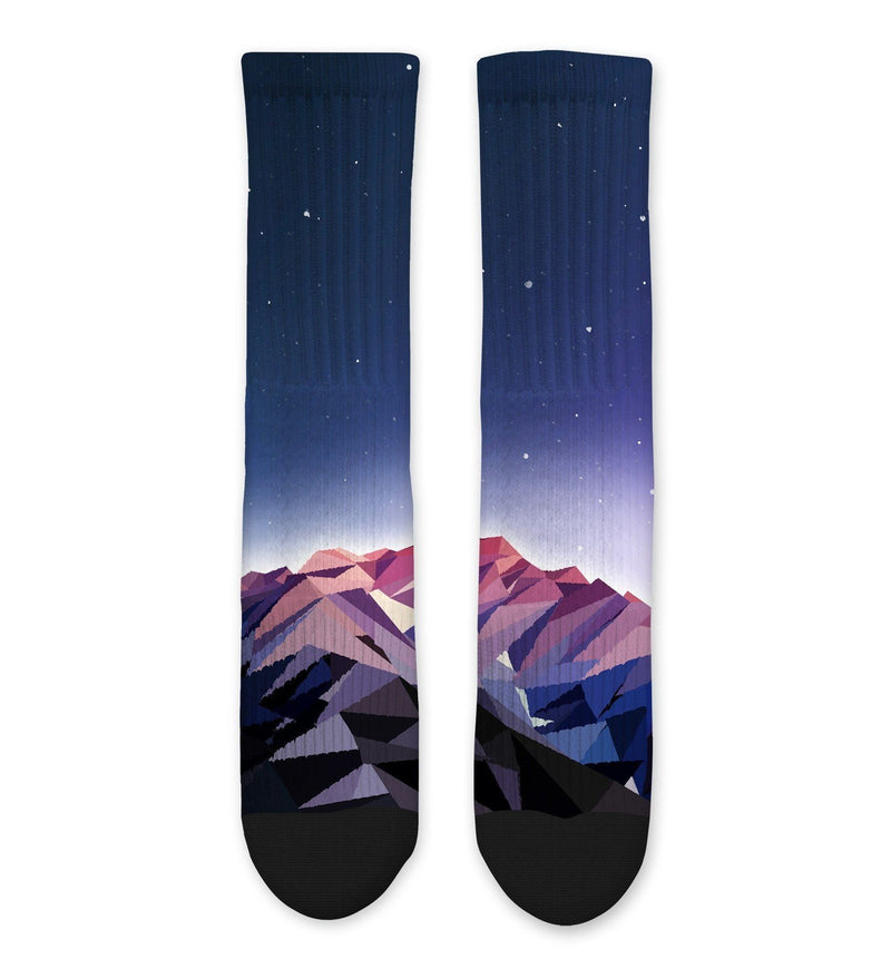 Poly Mountain Socks