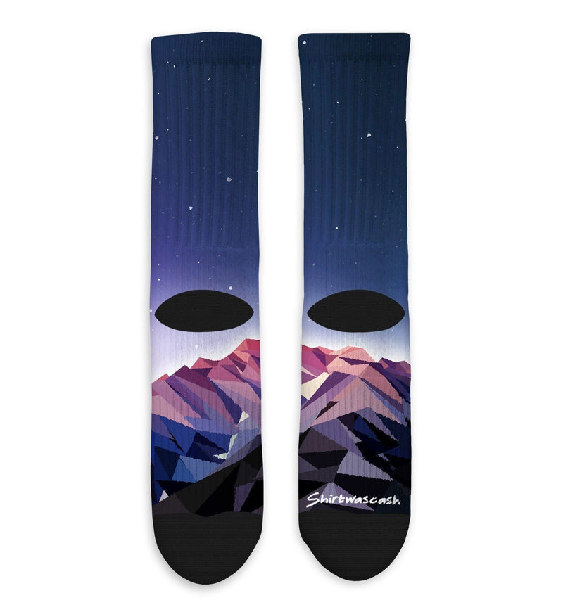 Poly Mountain Socks