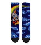 Rainbow Hitler Socks