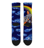 Rainbow Hitler Socks